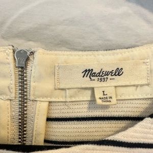Madewell, women’s striped top. Size large in great shape!